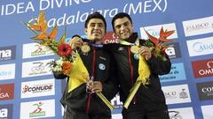 México logra oro y plata en trampolín